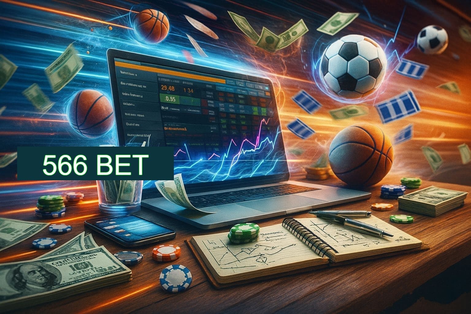 Diversas apostas esportivas